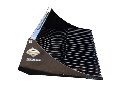 Rock Bucket Top Dog Attachments